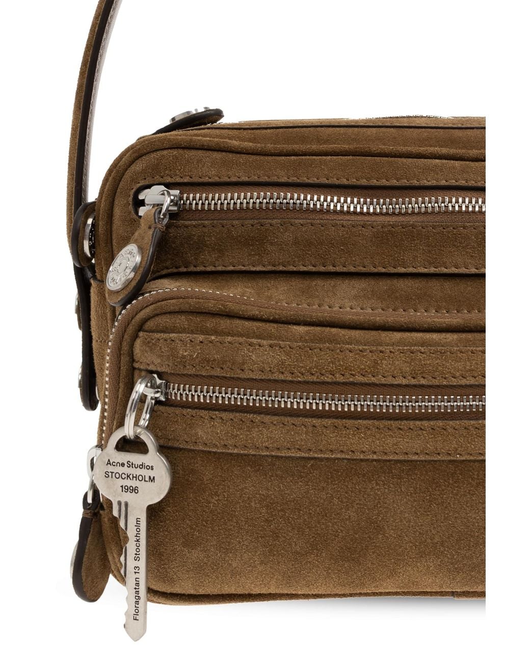 Acne Brown Shoulder Bag 'Camero'