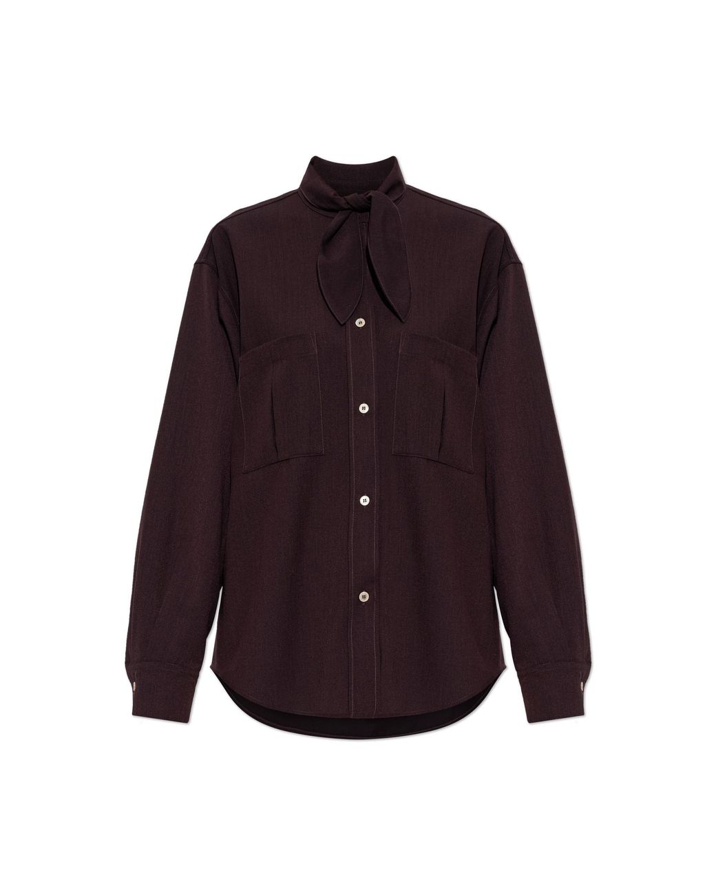 Forte_forte Purple Shirt With Pockets