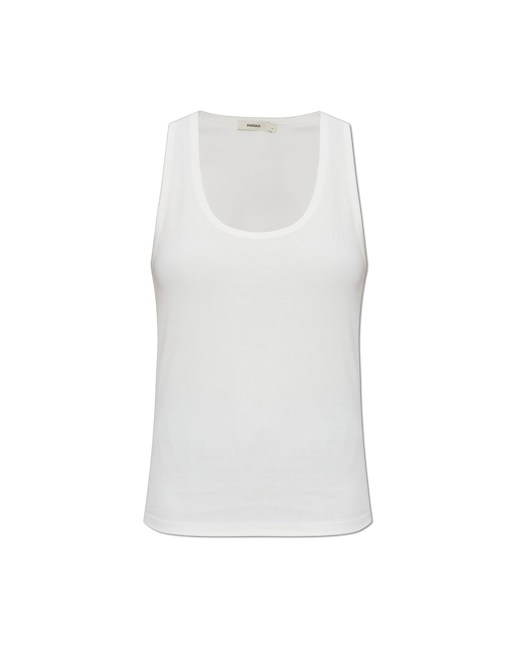 PANGAIA White Sleeveless Top