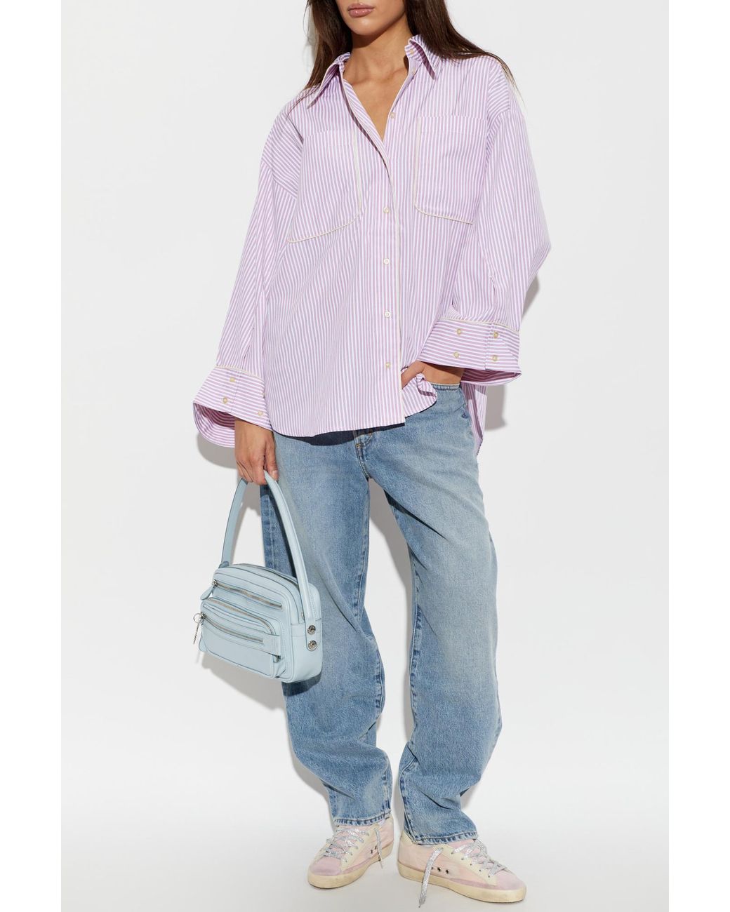 Munthe Purple "Voyage" Shirt