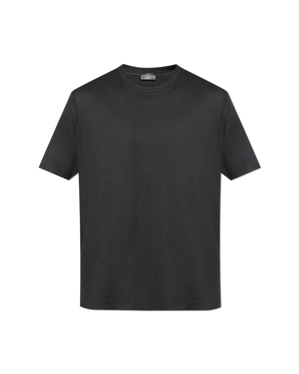 Paul & Shark Black Crew Neck T-Shirt for men