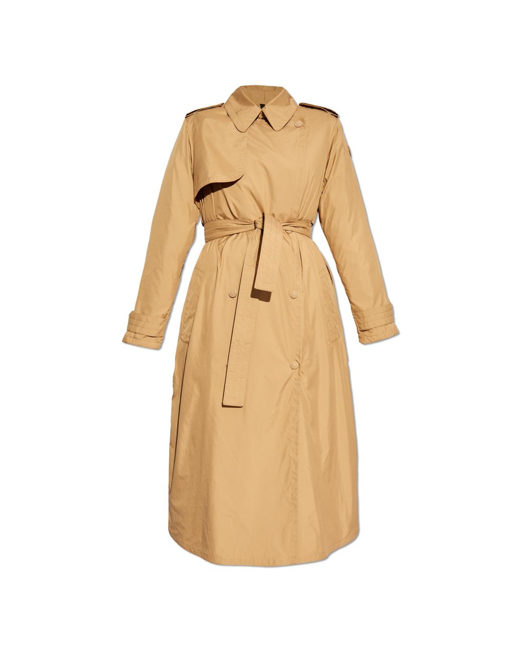 Moncler Natural Trench Coat 'Barbetane'