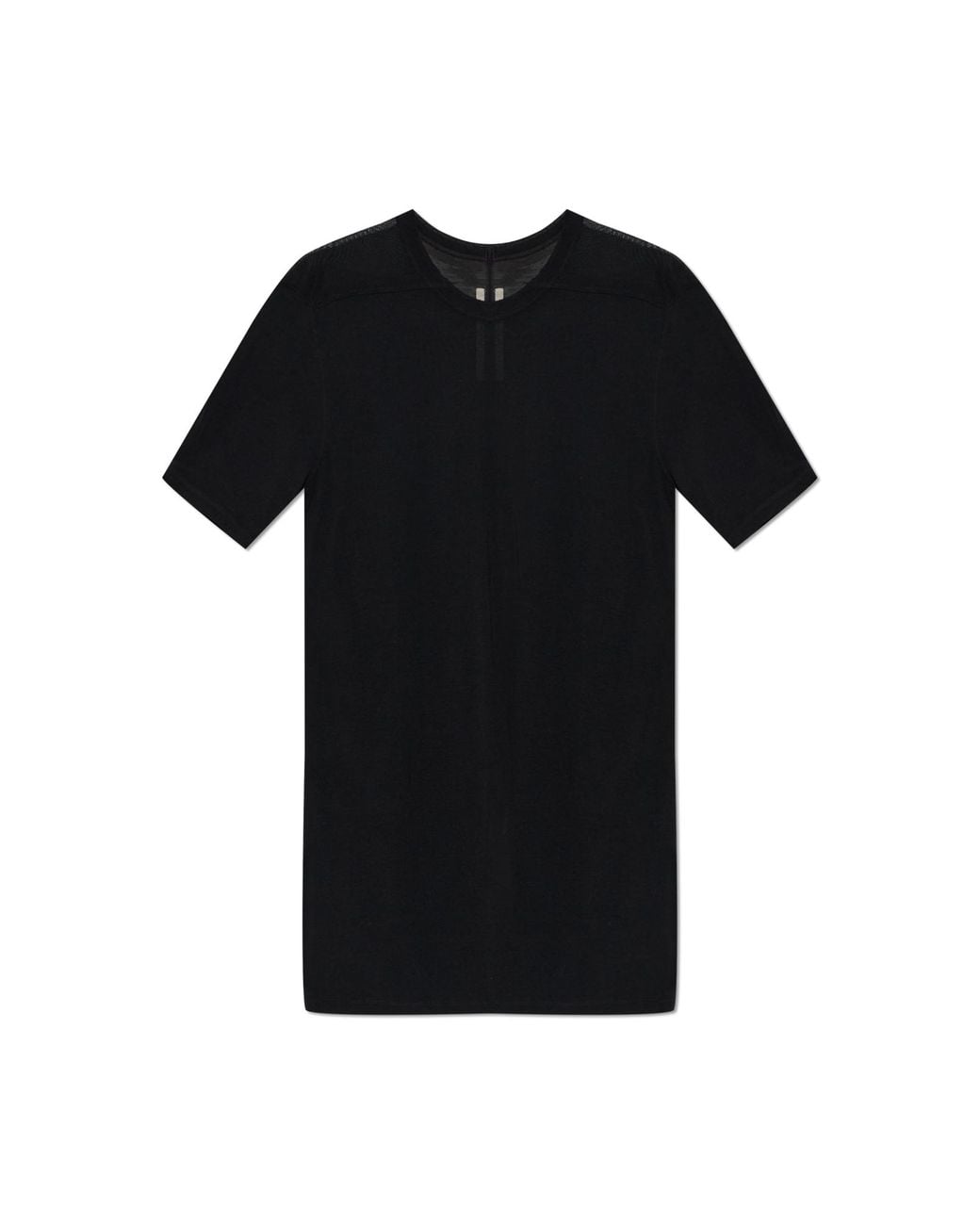 Rick Owens Black Crew-Neck T-Shirt for men