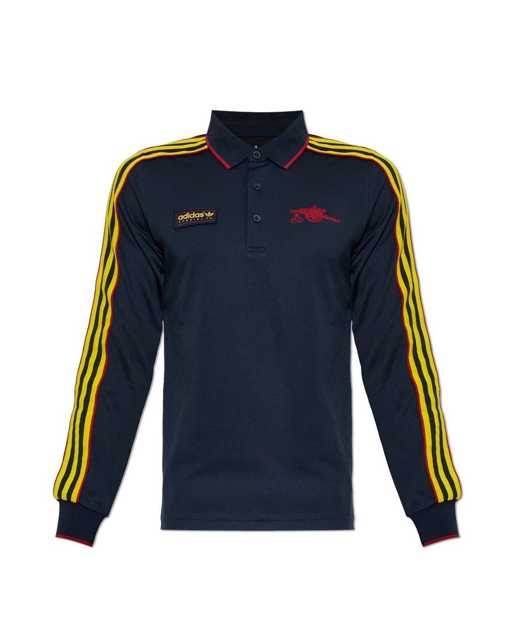 Adidas Originals Blue Adidas X Arsenal Fc Long-Sleeved Sweatshirt for men
