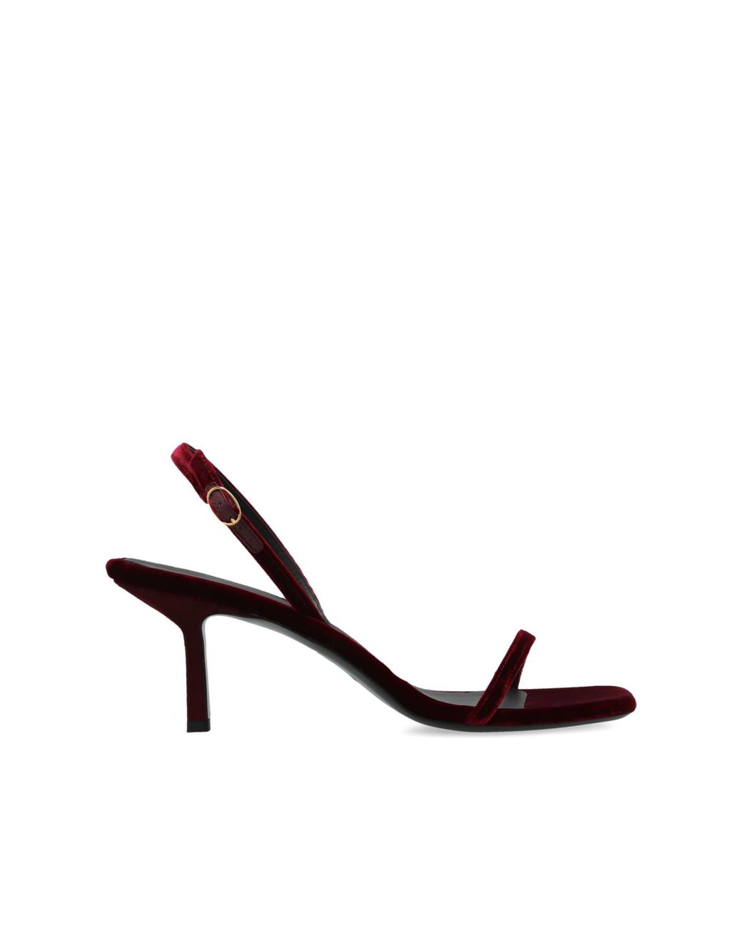 Neous Red Heeled Sandals "Noqui"