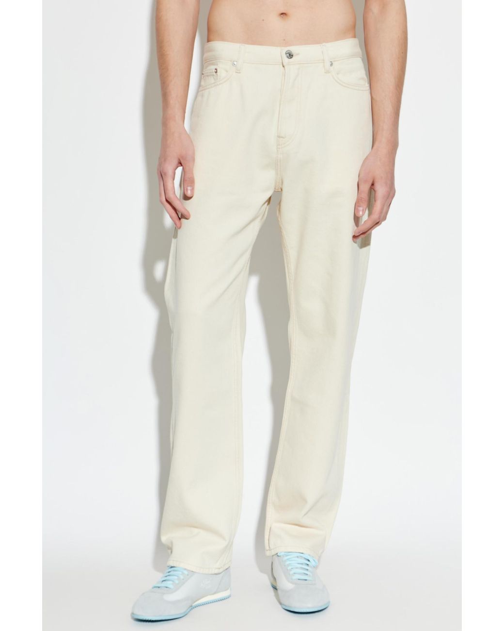Samsøe & Samsøe White Jeans "Saddie" for men