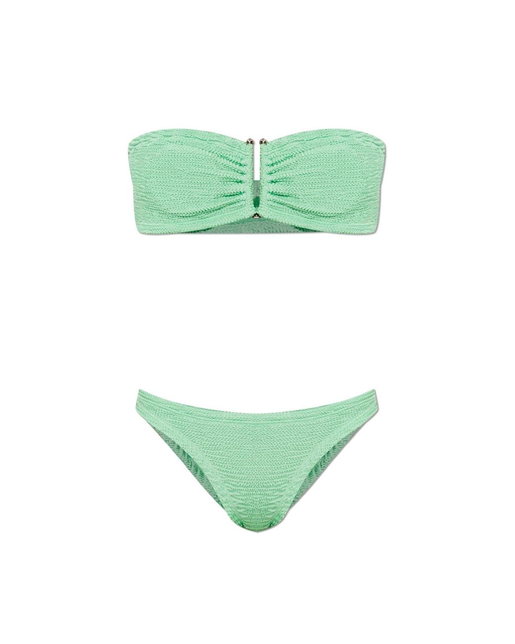Paramidonna Green Two-Piece Swimsuit "Frida"