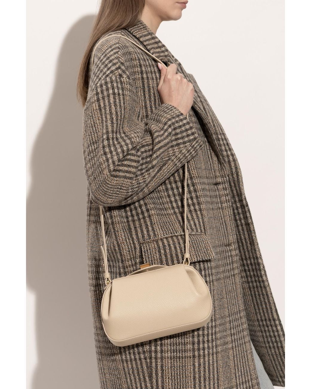 Yuzefi Natural 'Oystrer Mini' Handbag