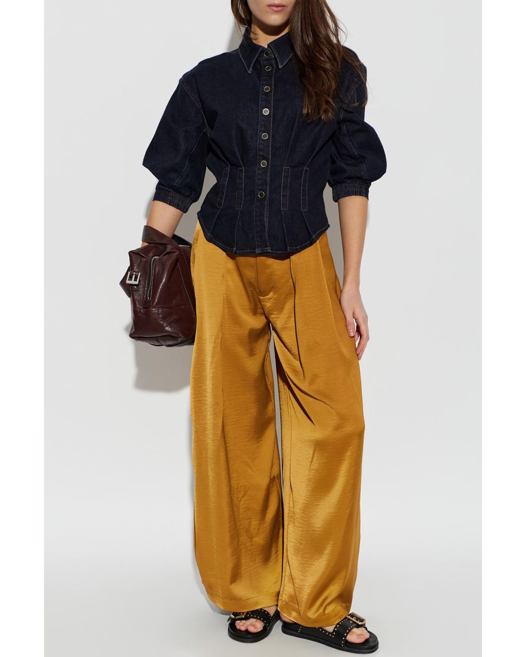 AllSaints Blue Denim Shirt 'Nancy'