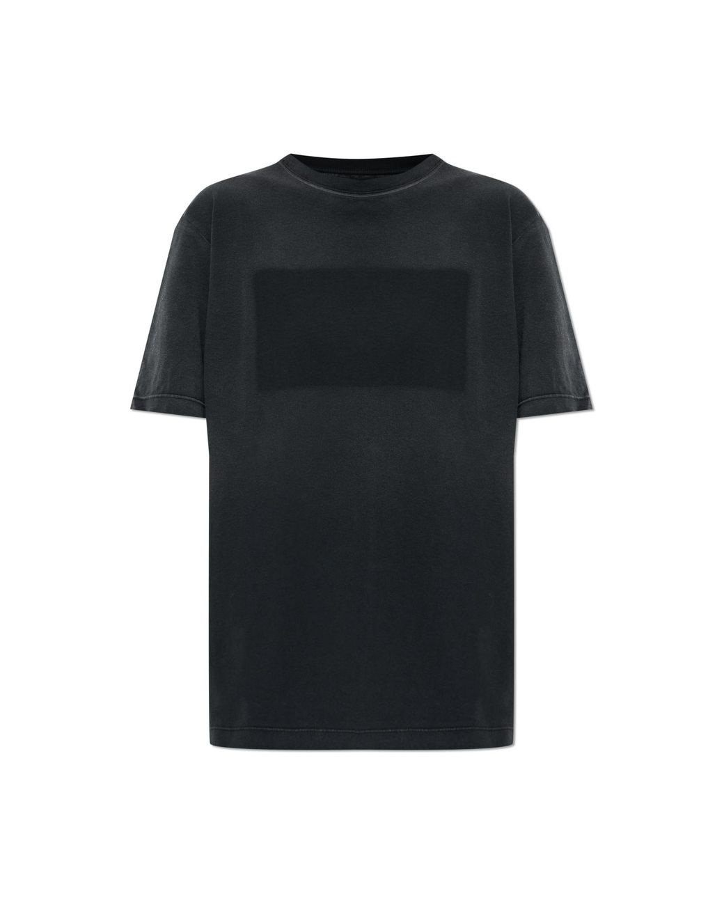Maison Margiela Black T-Shirt With Print