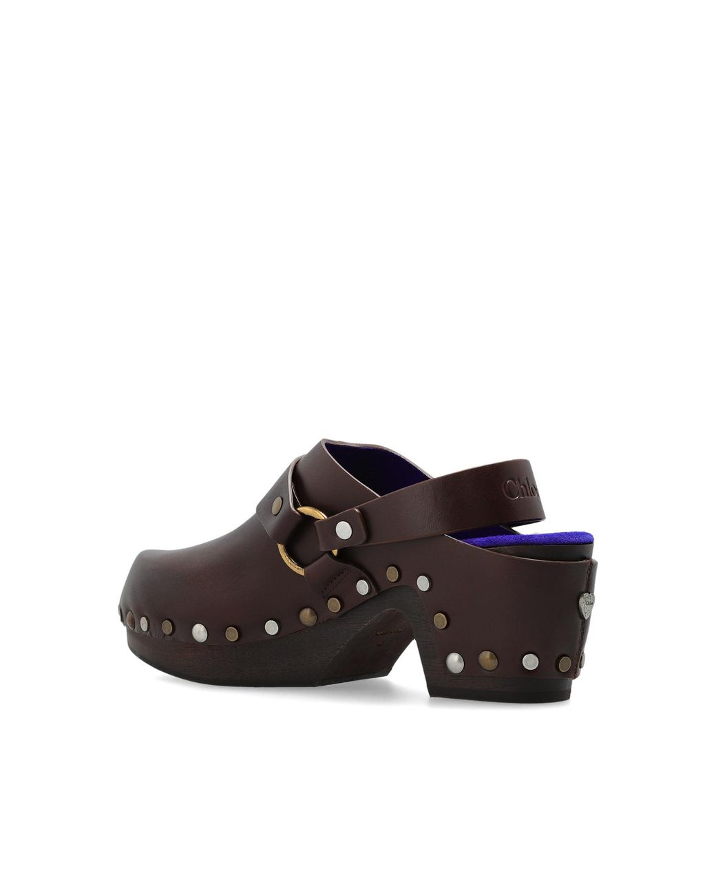 Chloé Blue 'Talis' Clogs