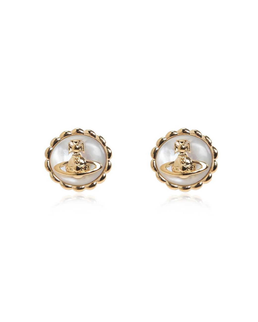 Vivienne Westwood Metallic Earrings 'Bluma'