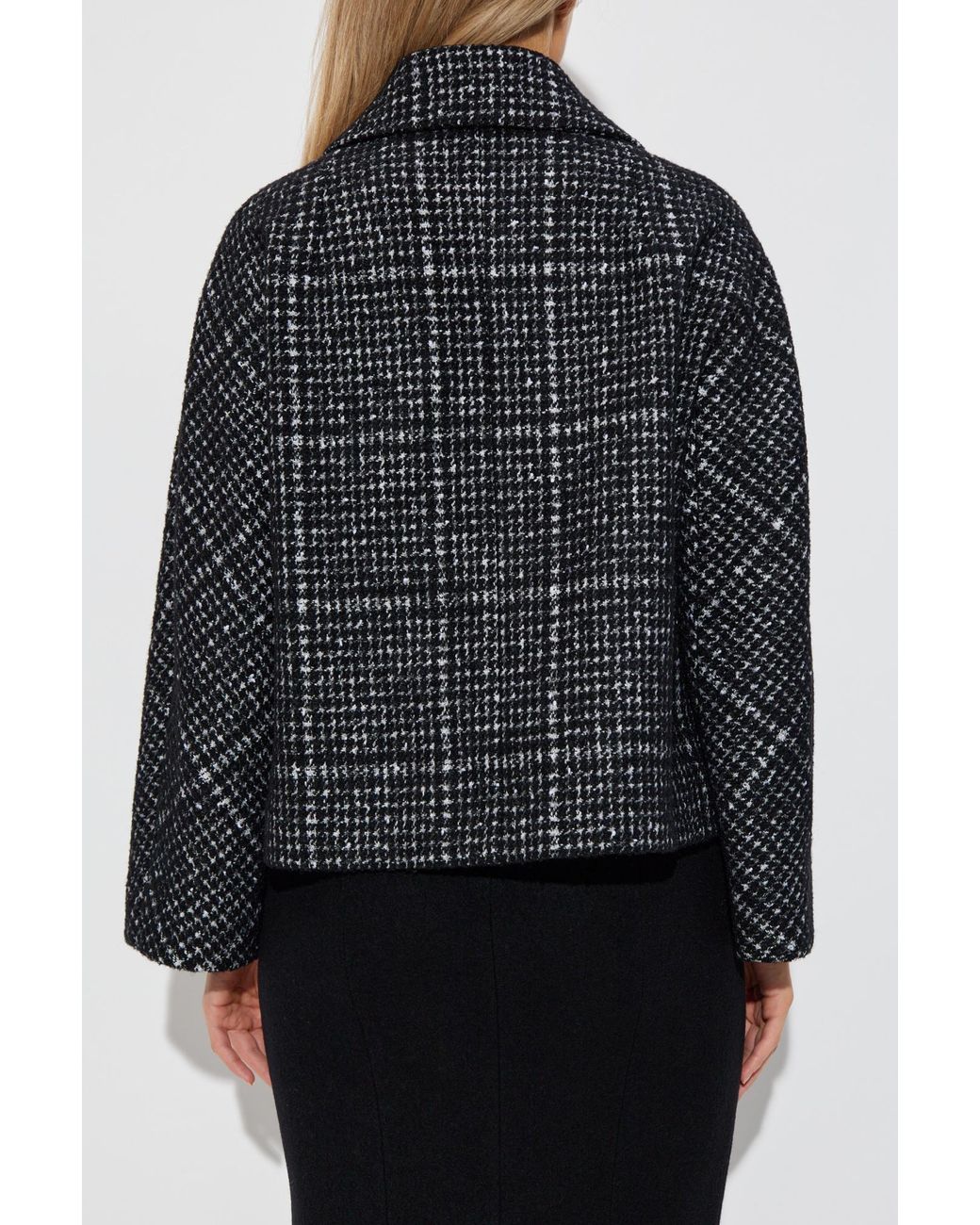 Dolce & Gabbana Black Short Coat