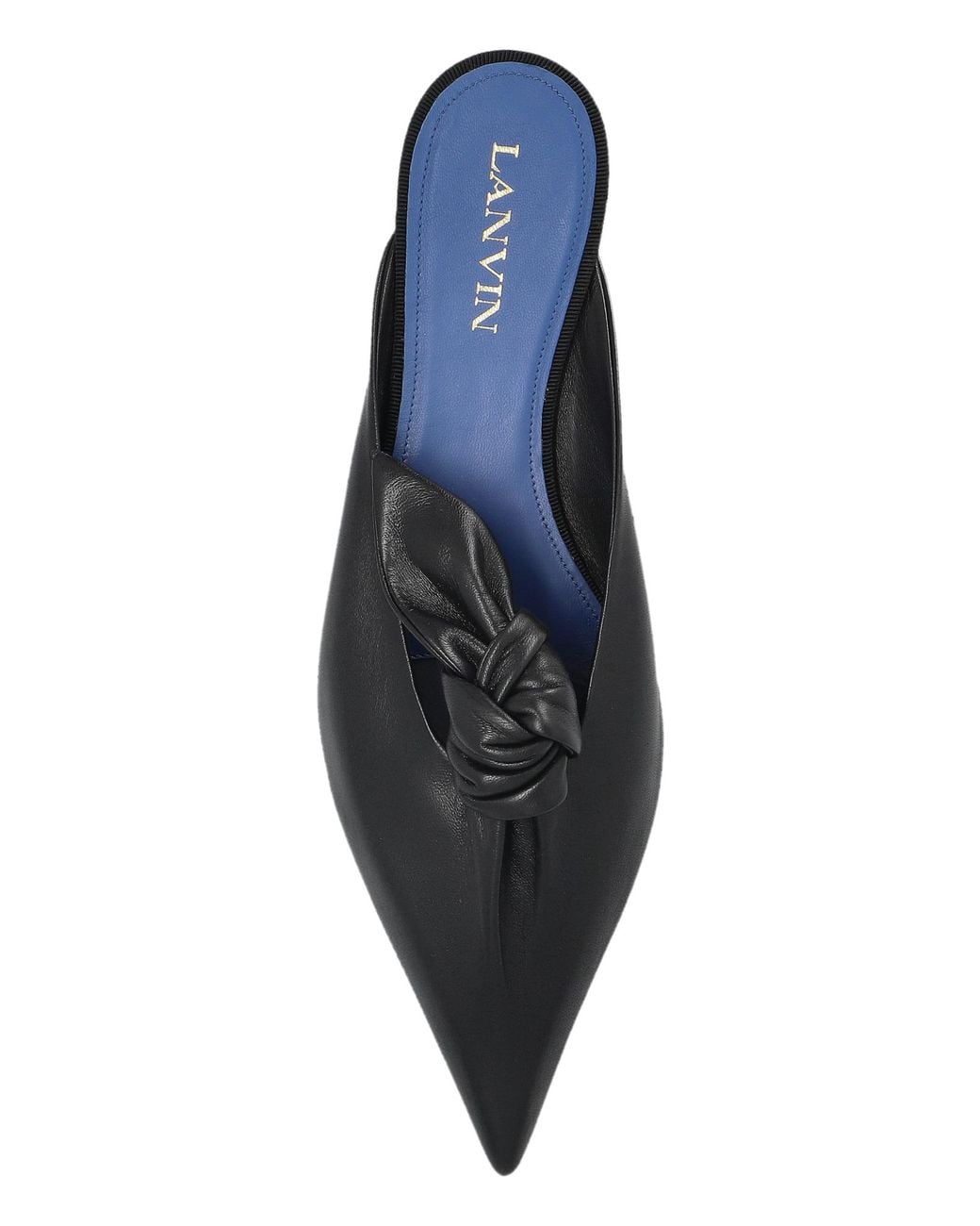 Lanvin Black Leather Shoes