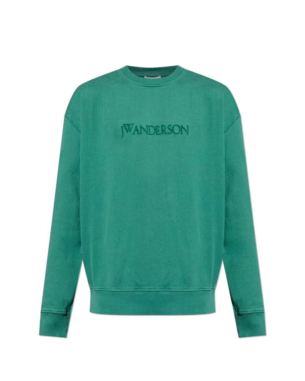 J.W. Anderson Green Sweatshirt With Logo for men