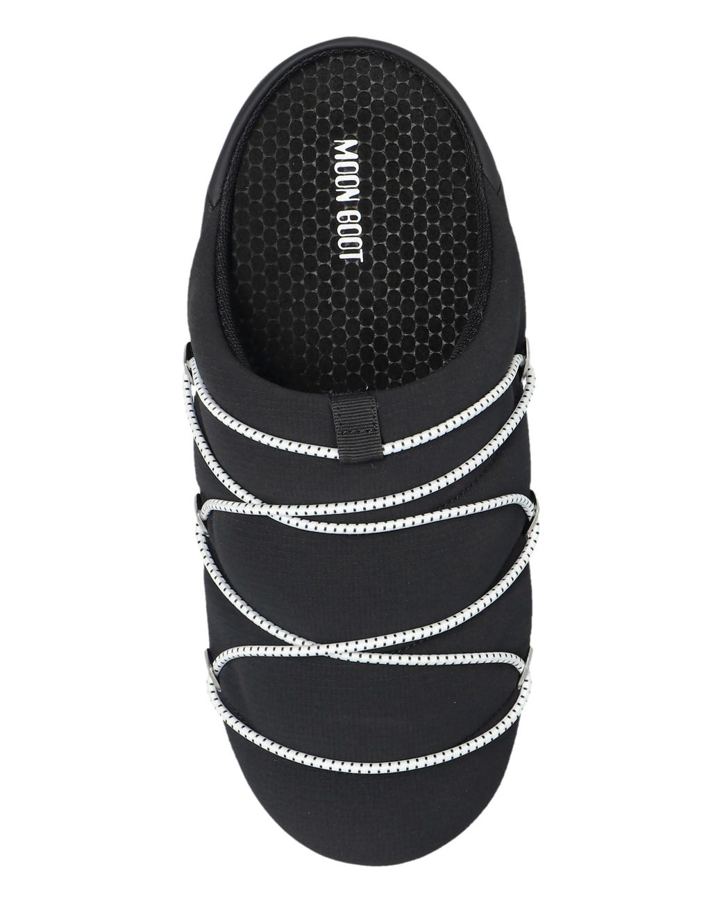 Moon Boot Black 'Mb Soft Slipper' Shoes for men