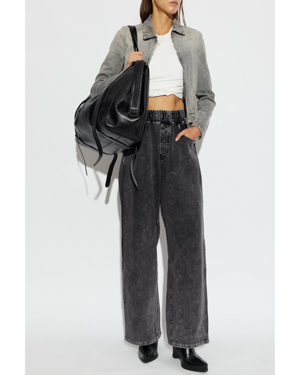 DIESEL Gray 'De-Corb' Jacket
