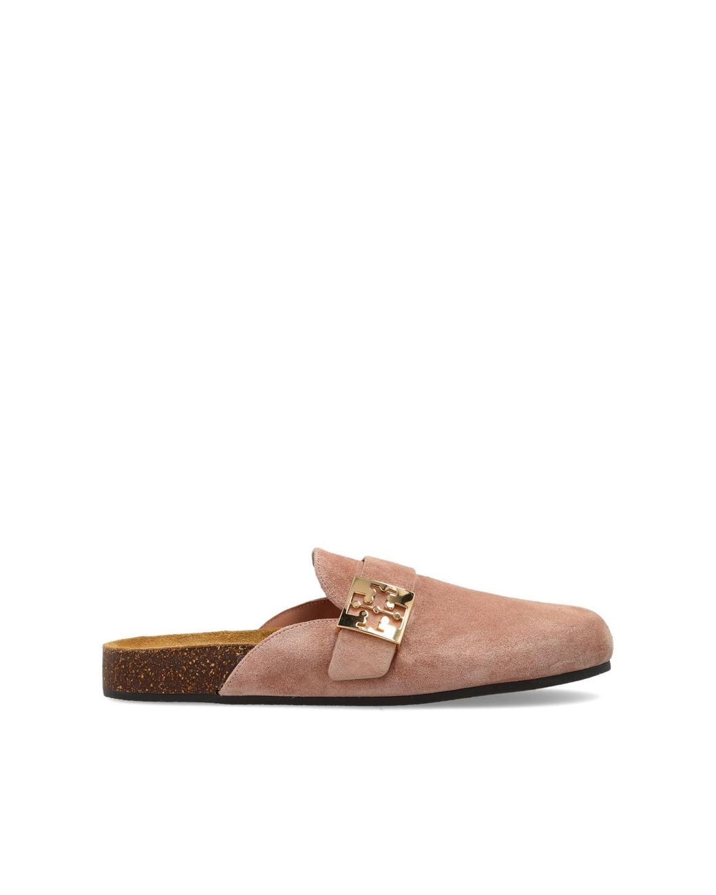 Tory Burch Brown Mellow Slides