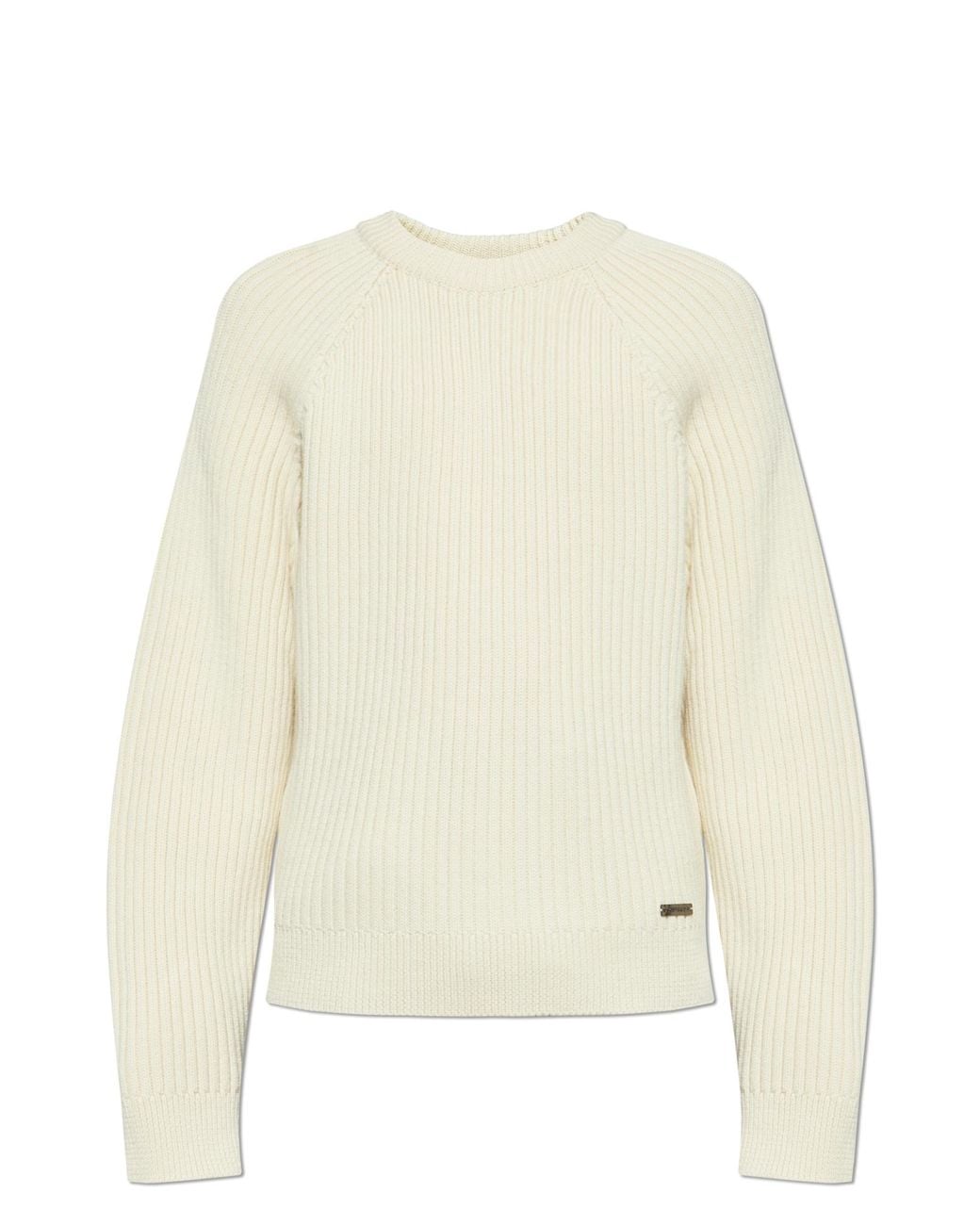 DSquared² Natural Wool Sweater for men