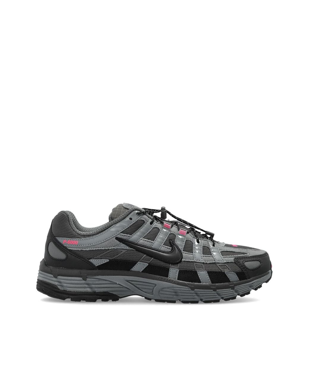 Nike Black Sports Shoes 'P-6000' for men