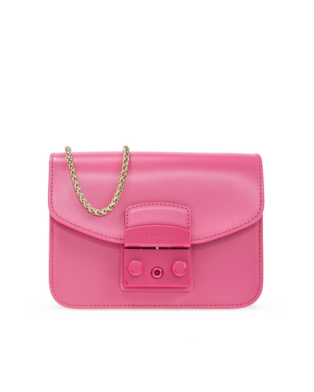 furla pink sling bag