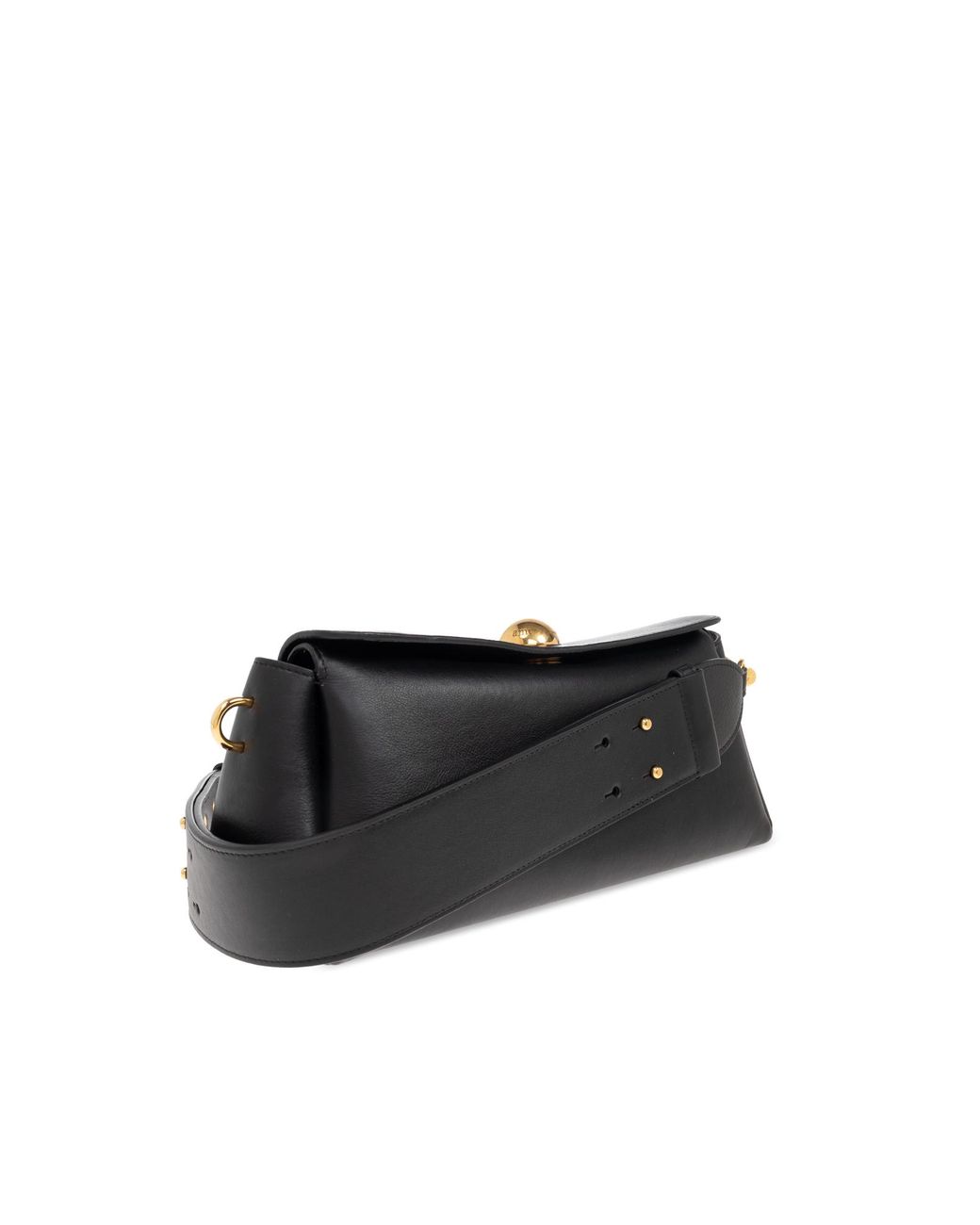 AMI Black Shoulder Bag