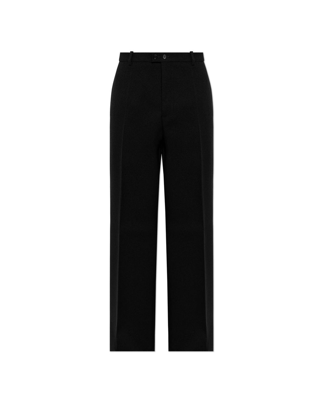Jil Sander Black Wool Trousers for men
