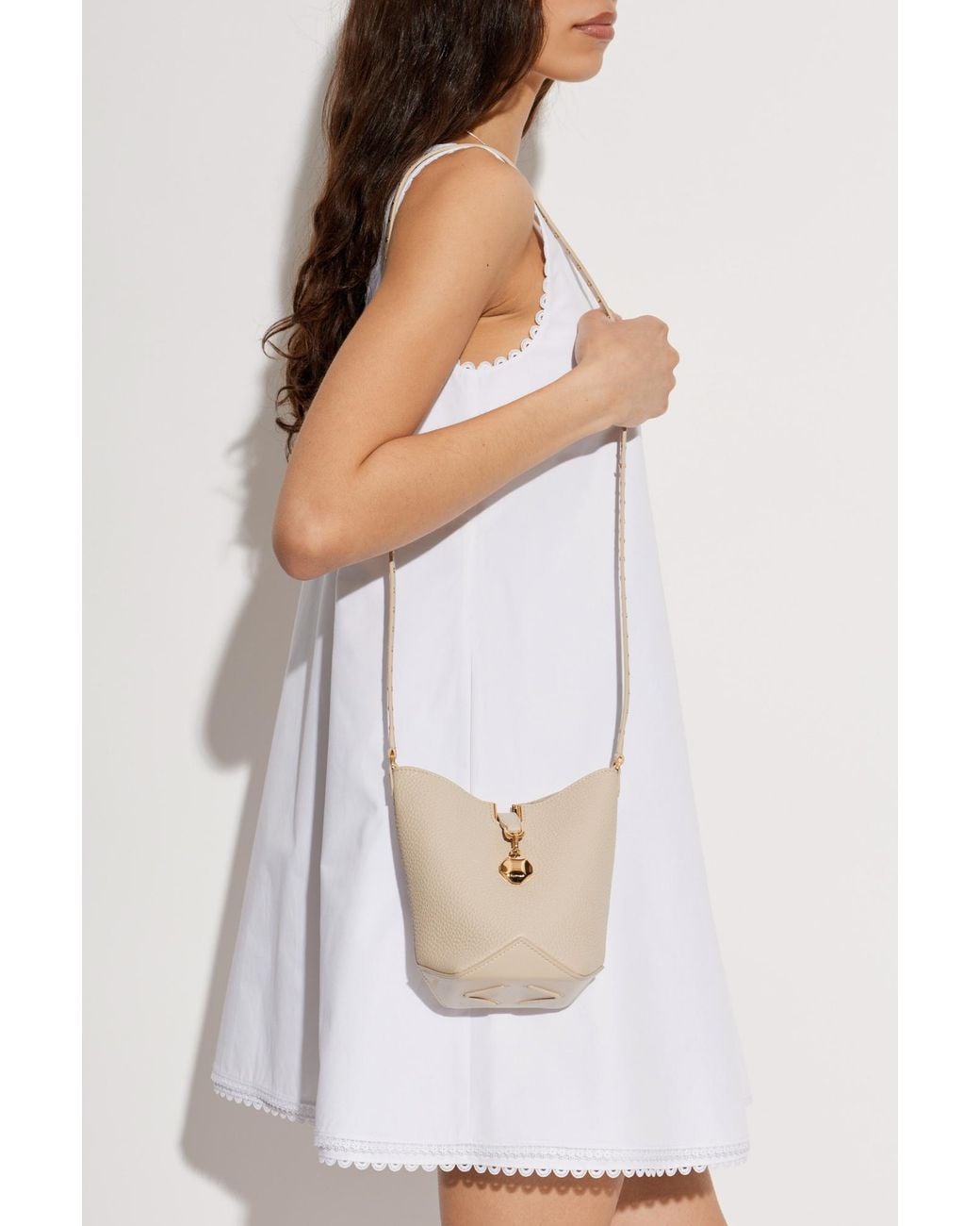 Lanvin Natural Leather Shoulder Bag