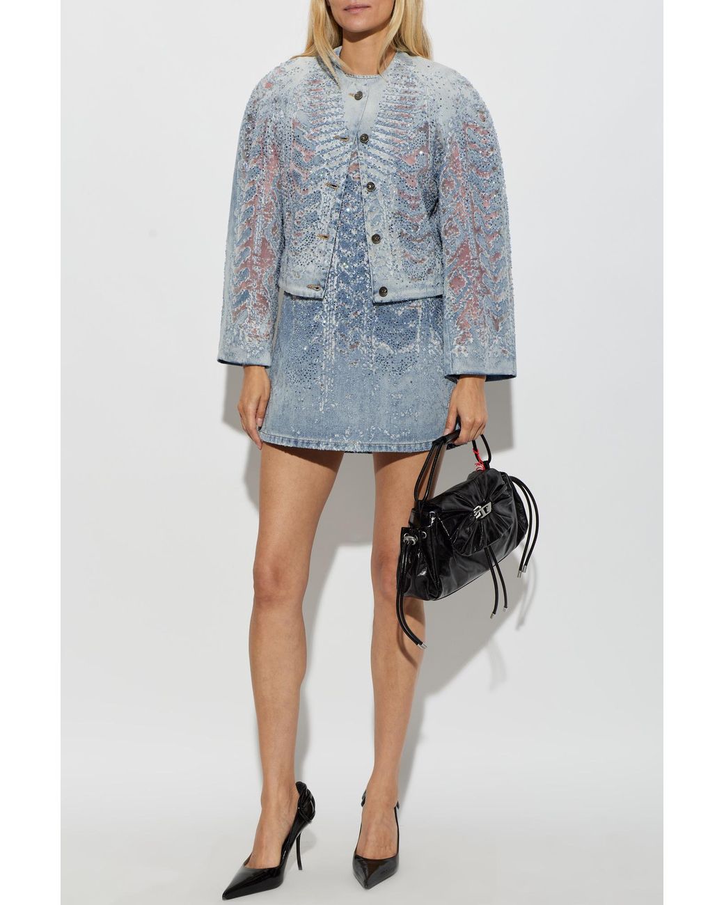 DIESEL Blue Jacket 'De-Solixia-S'