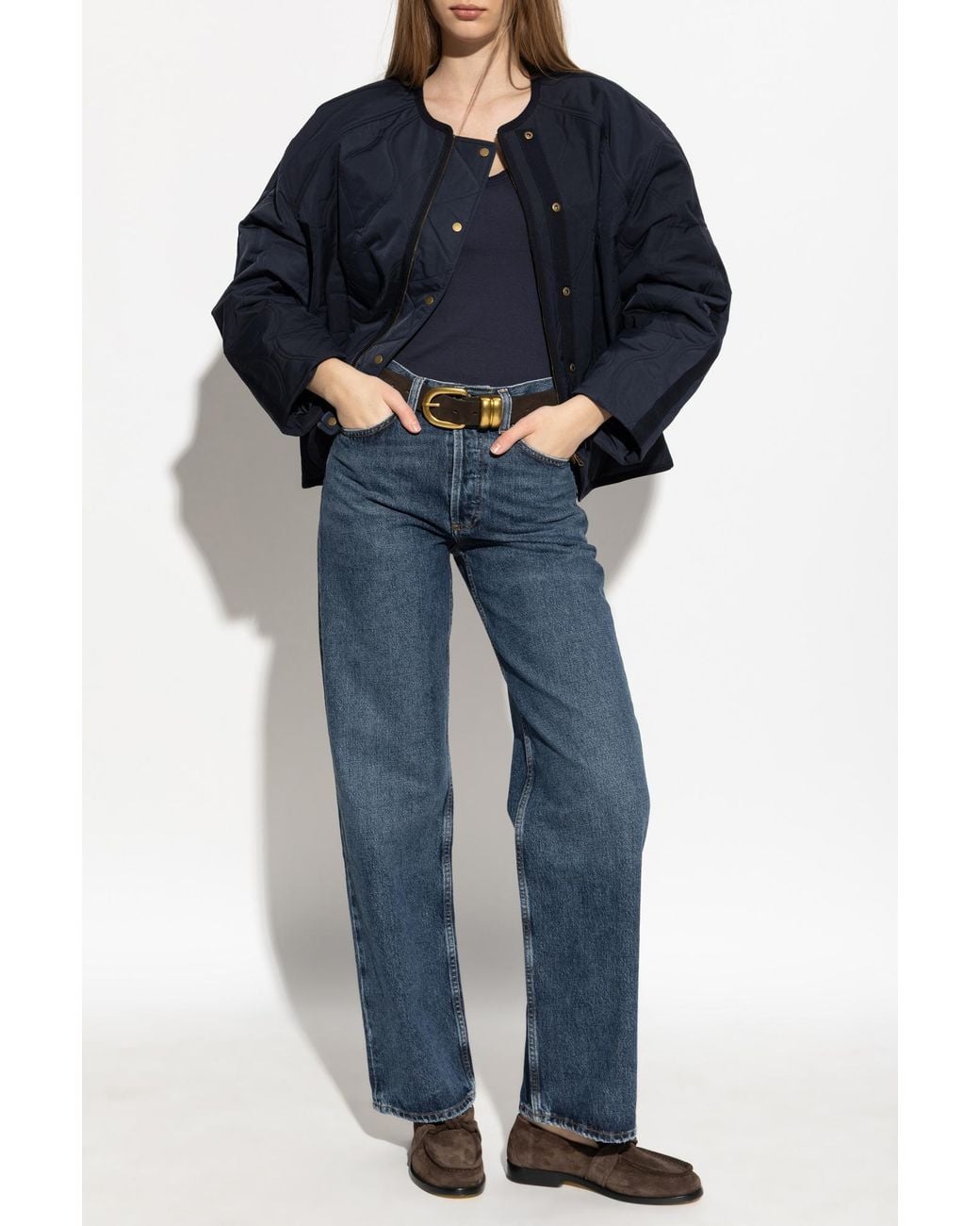 Ulla Johnson Blue Jacket 'Malone'
