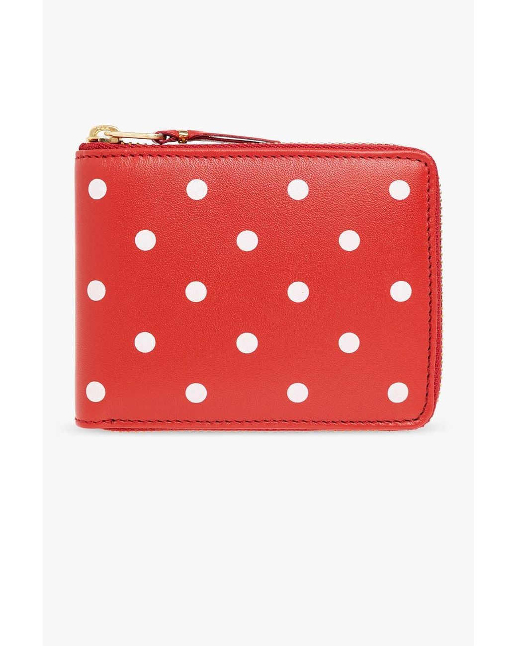 Comme des Garçons Red Leather Wallet