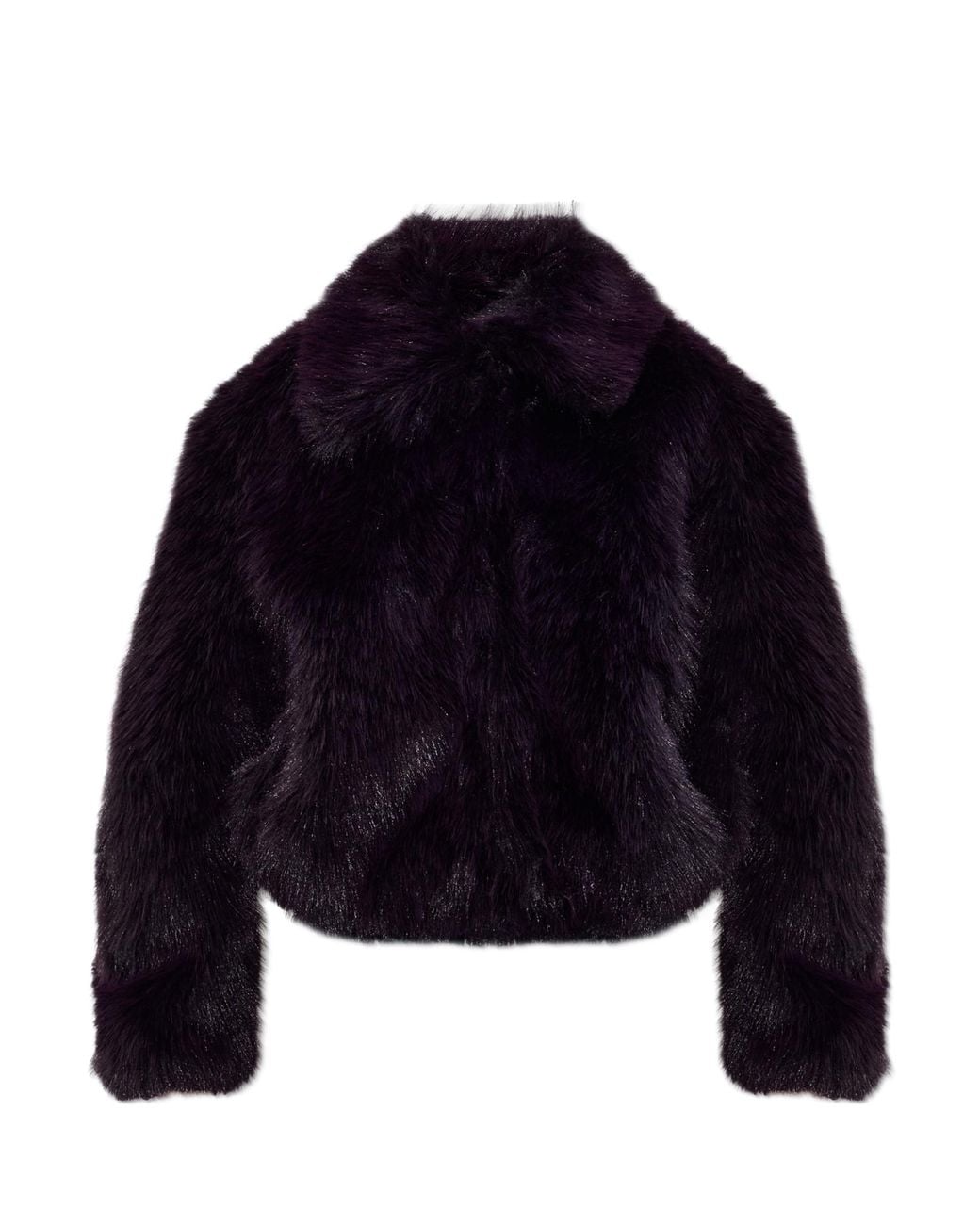 Kate Spade Blue Faux Fur