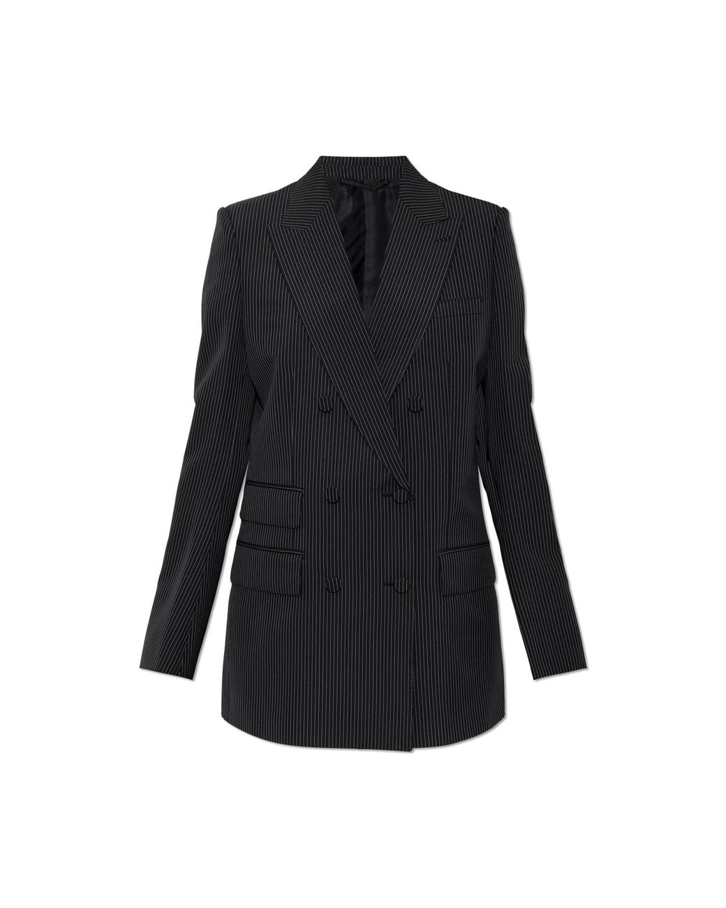 Tom Ford Black Pinstripe Blazer