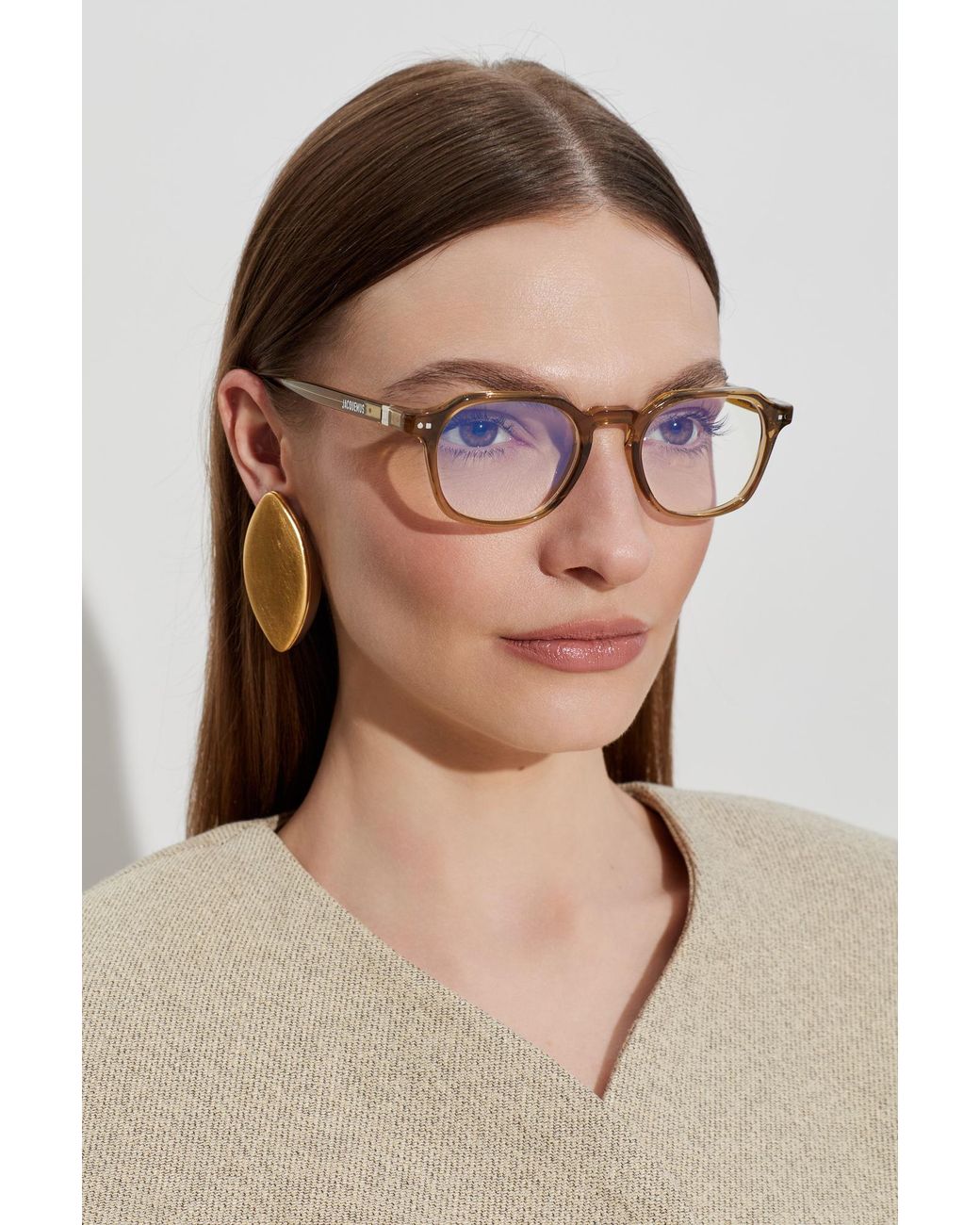 Jacquemus Natural Prescription Glasses