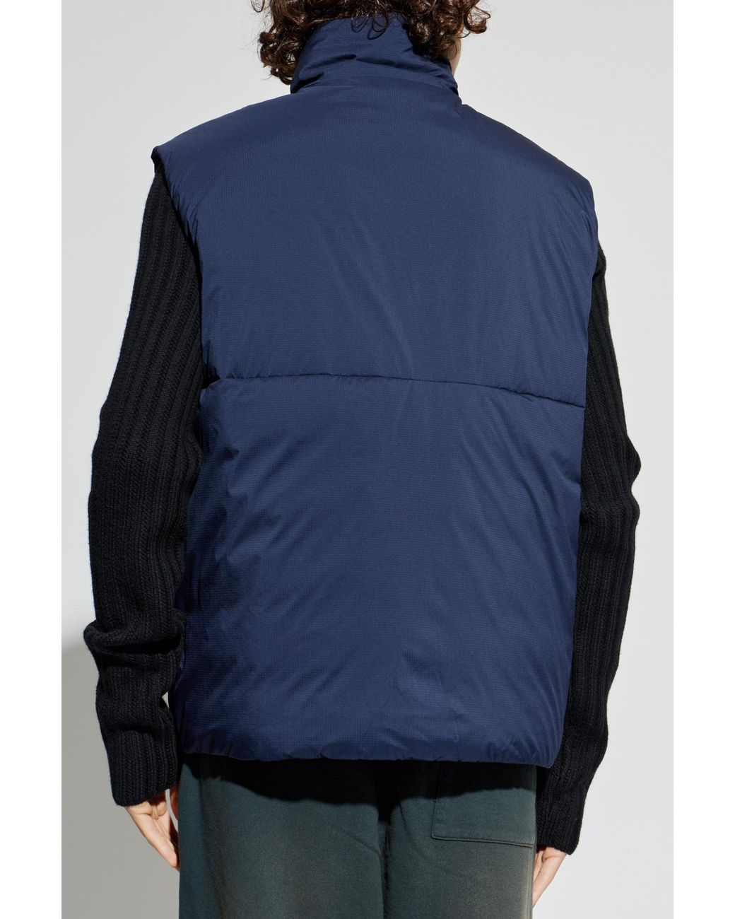 Canada Goose Blue Quilted Vest for men