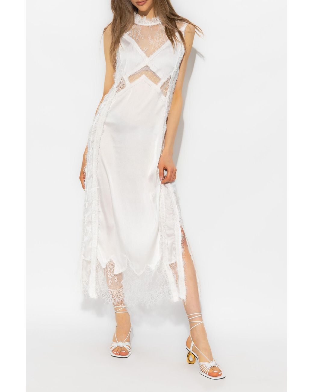AllSaints 'Mila' Dress in White | Lyst