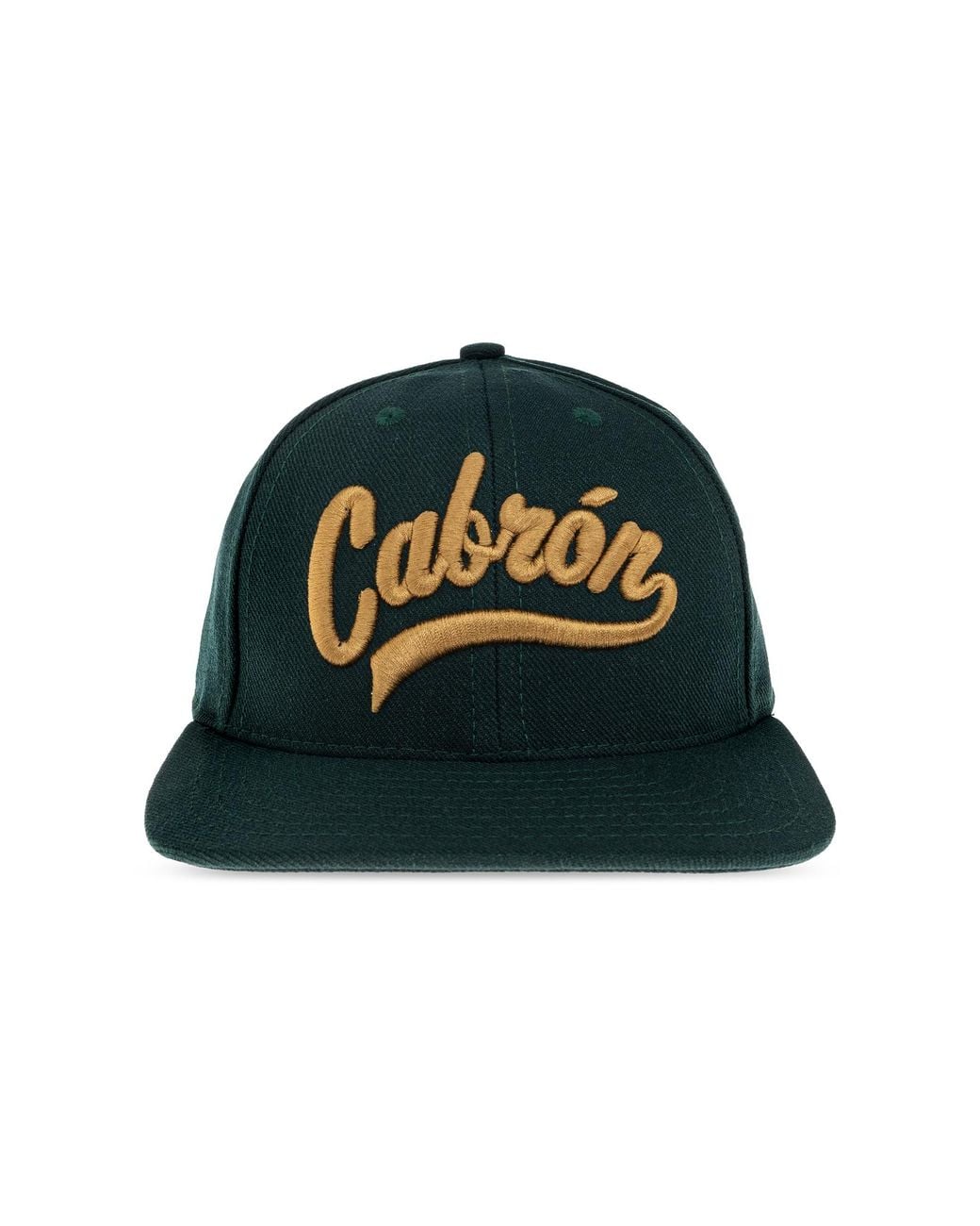 Willy Chavarria Green 'Cabron' Baseball Cap