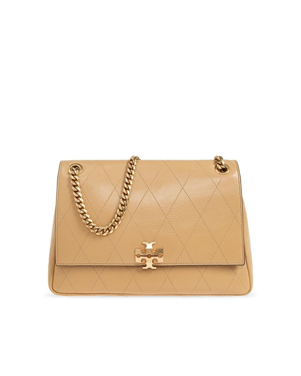 Tory Burch Natural Shoulder Bag 'Charlie'