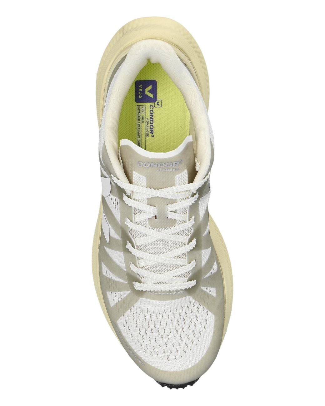Veja White Sneakers Condor 3 Advanced Engineered-Mesh Cdr