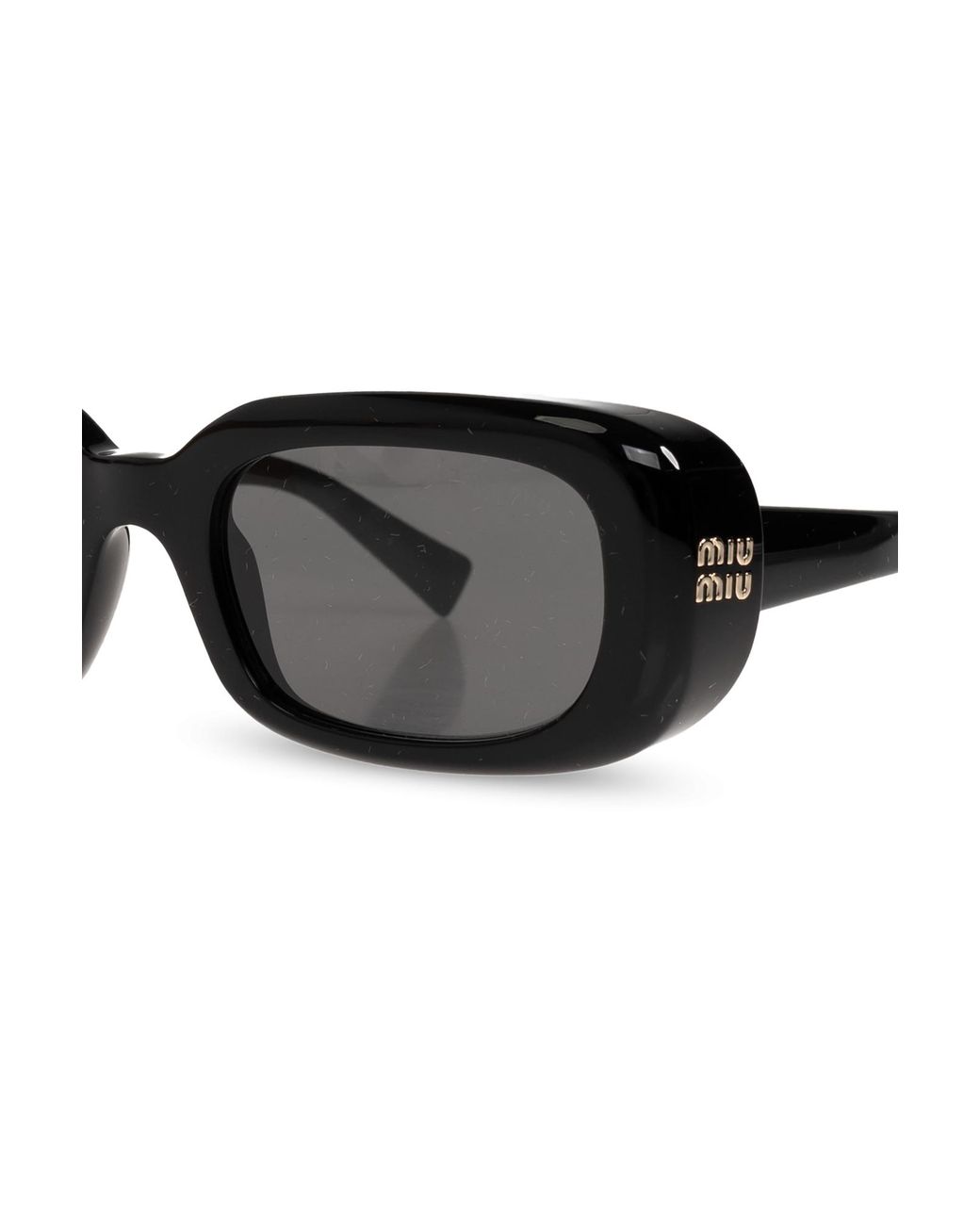 Miu Miu Black "B13S" Sunglasses
