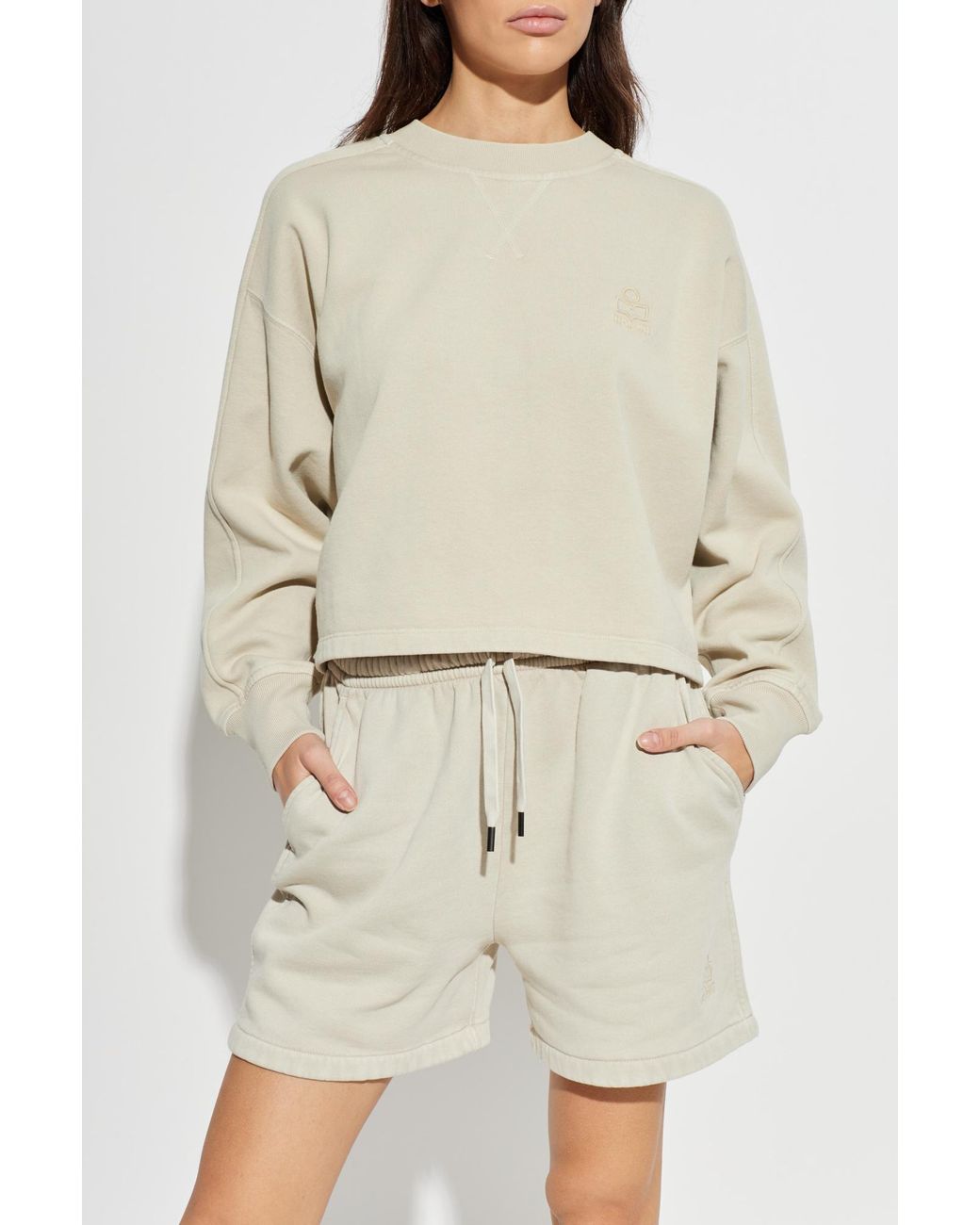 Isabel Marant White "Sunny" Sweatshirt