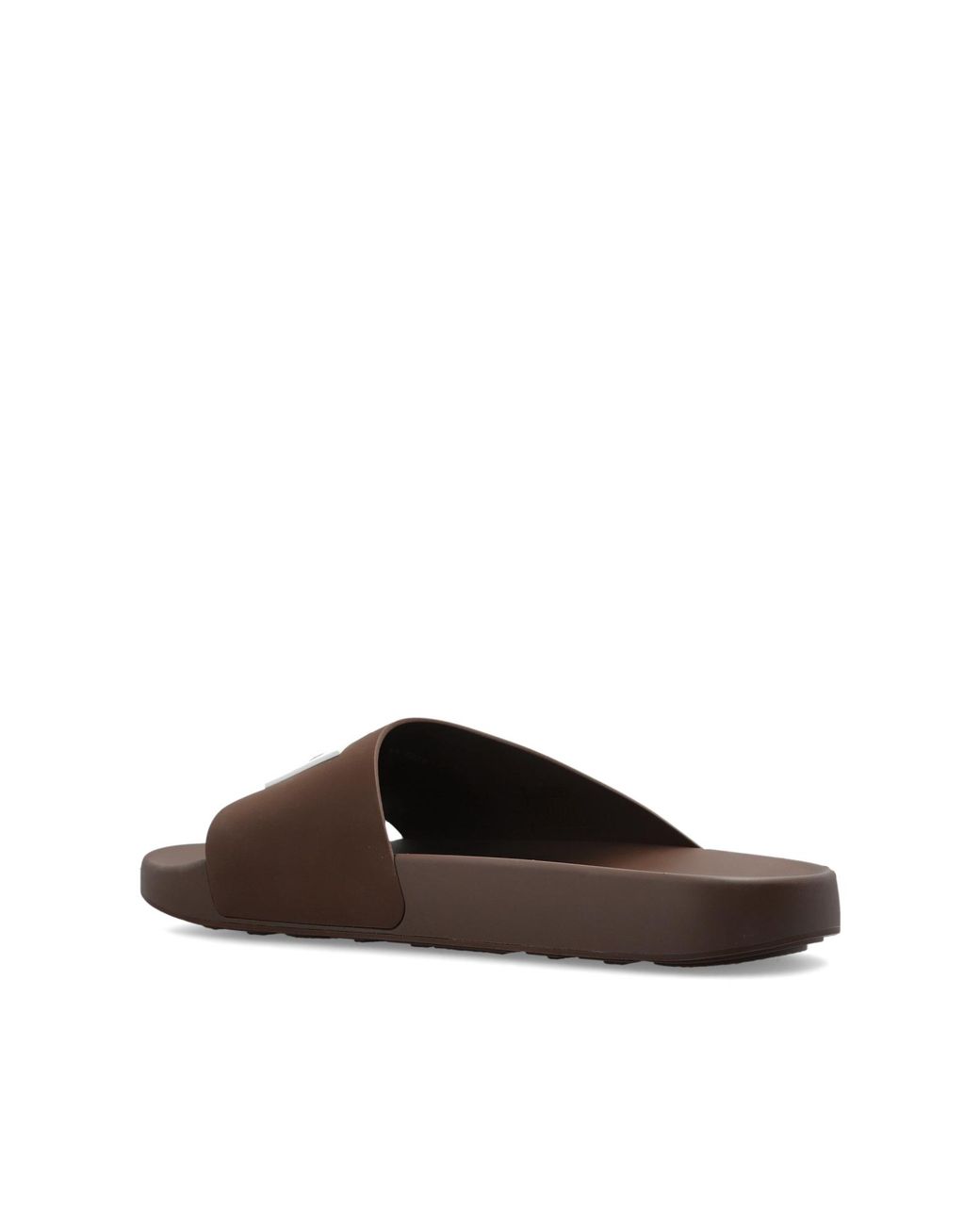 Givenchy Brown Flip-Flops With Logo for men