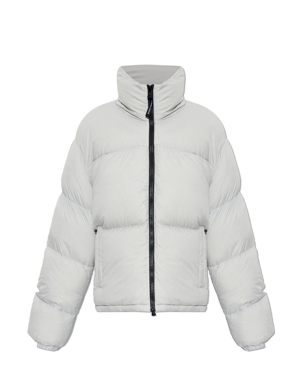 Canada Goose White 'Fallon' Down Jacket