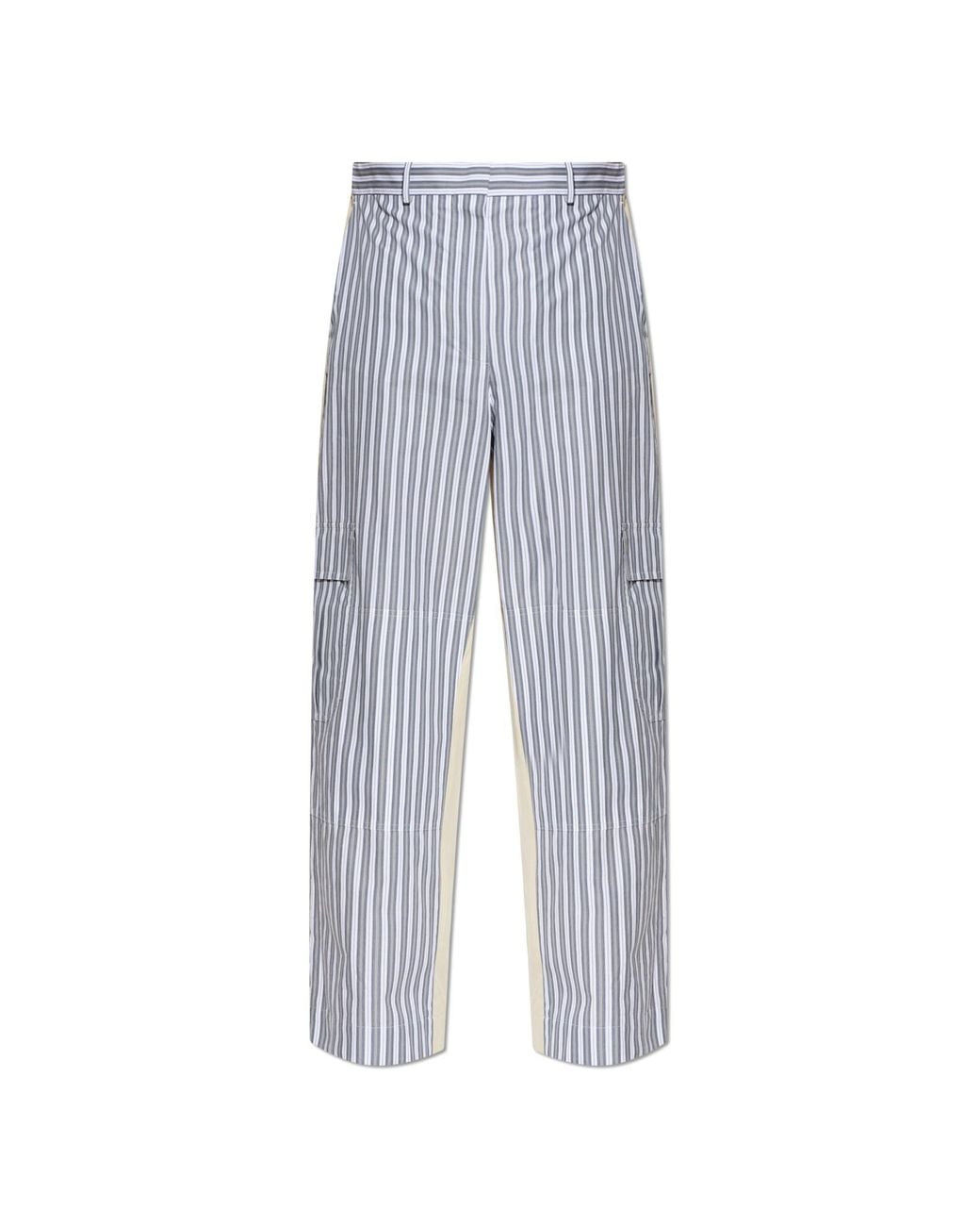 Stella McCartney Blue Cargo Trousers