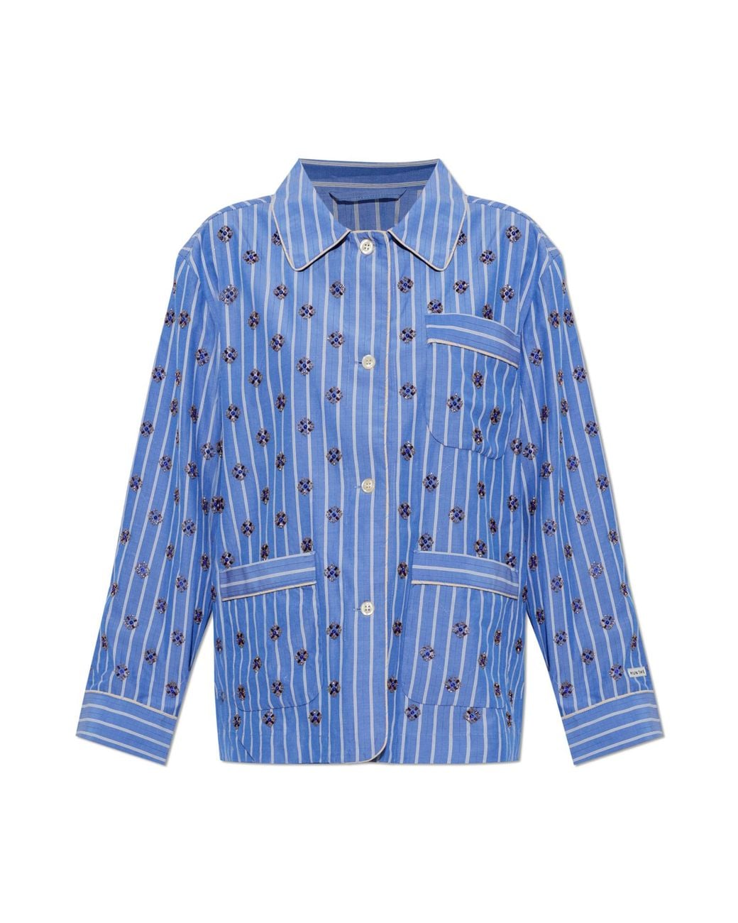 Munthe Blue "Vintager" Shirt