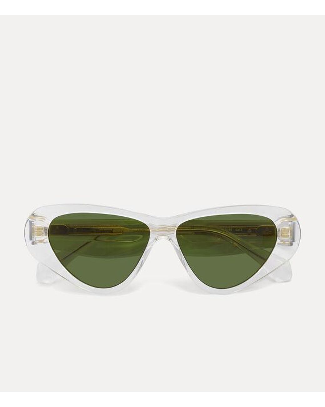 Vivienne Westwood Green Gabrio Sunglasses Acetate for men