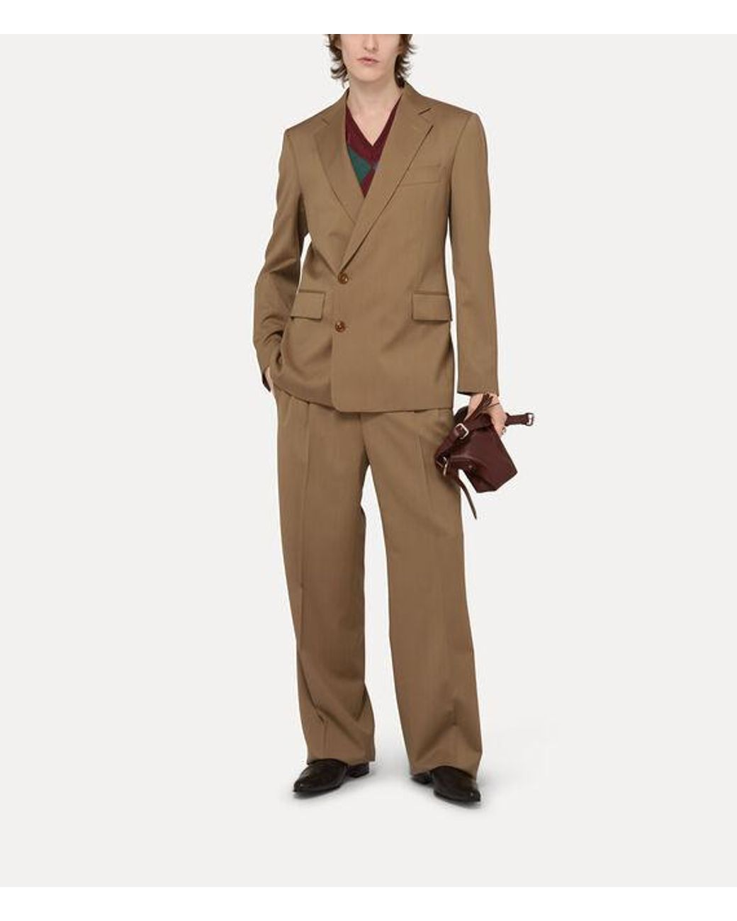 Vivienne Westwood Natural Rafael Trousers Wool for men