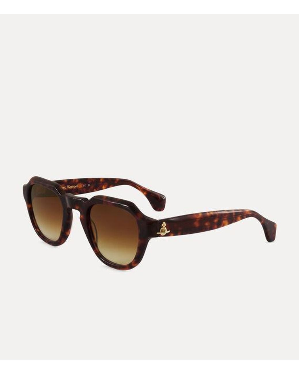 Vivienne Westwood Prince Charming Sunglasses Acetate in Brown for