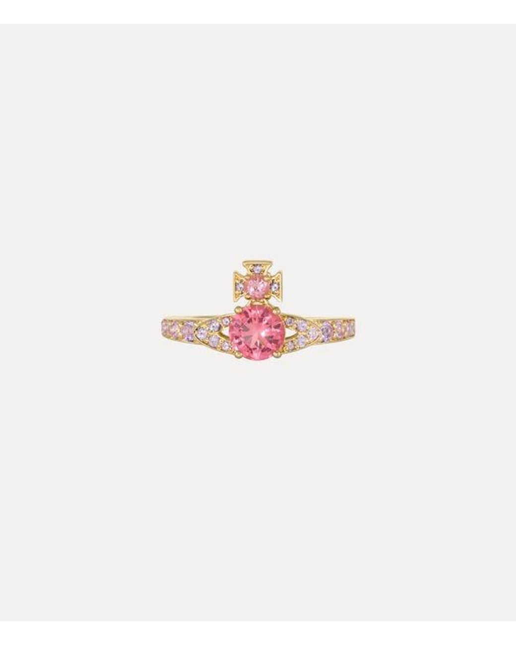 Vivienne Westwood Pink Ismene Ring