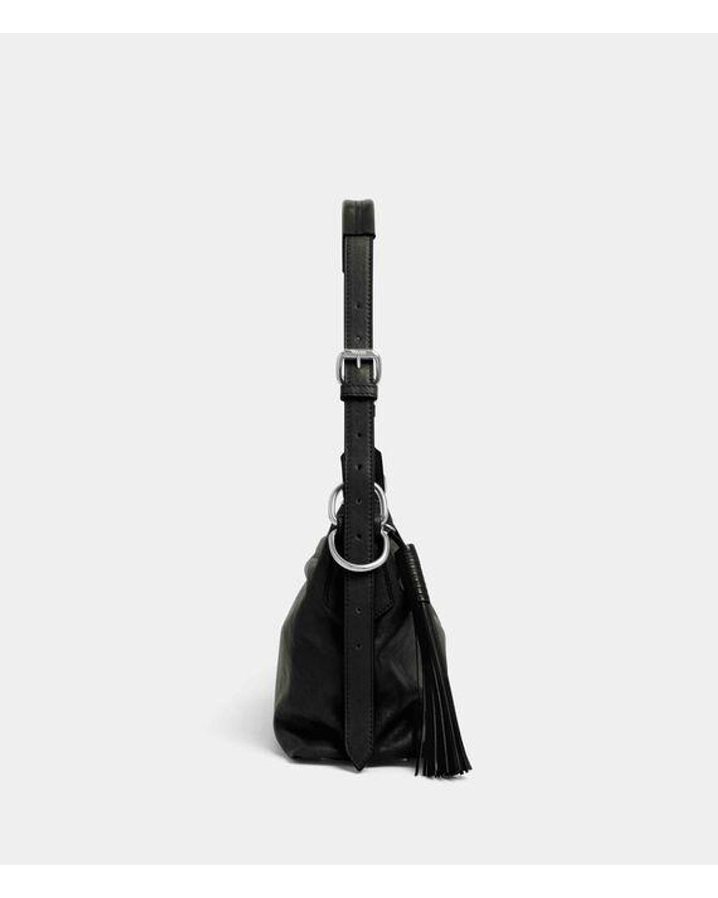 Vivienne Westwood Black Emma Shoulder Bag Supple Leather